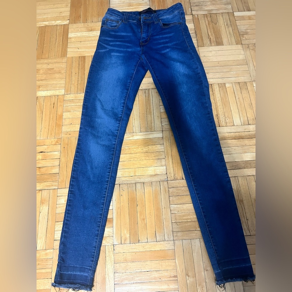Ci Sono Deep Blue Skinny Jeans
